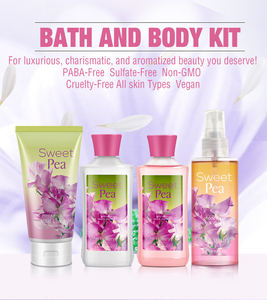 Juego de Gel de ducha con Perfume, loción para el cuidado corporal, para el hogar, <span class=keywords><strong>Spa</strong></span>, regalo de piel Natural - Product Image 3