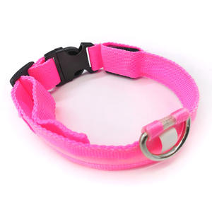 Collier lumineux LED pour petits chiens, collier pour animaux <span class=keywords><strong>de</strong></span> compagnie à lumière néon, sécurité pour les promenades nocturnes - Product Image 6
