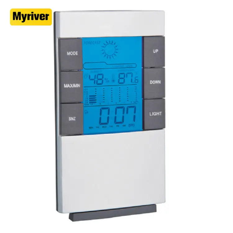 Myriver-réveil numérique de bureau, promotion, bon marché, horloge de Table analogique, affichage Lcd, calendrier de l'heure, électronique moderne Abs