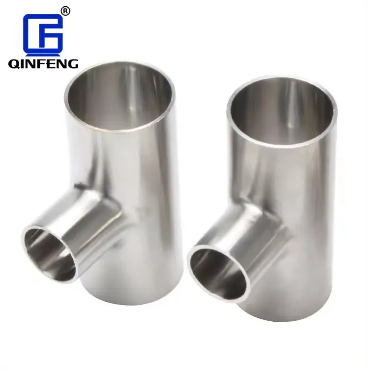 Top Quality Sanitary Stainless Steel Reducing Equal Welded Tee Reducer