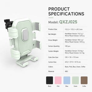 <span class=keywords><strong>Support</strong></span> de téléphone pour moto, anti-vibration, fixation sur guidon, verrouillage automatique, déverrouillage en un clic, <span class=keywords><strong>support</strong></span> de téléphone pour navigation à vélo - Product Image 3