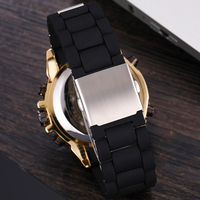 Nouveau produit, montres pour hommes Stryve, montres à quartz de luxe, montres tendance en stock, bracelet en caoutchouc, chronographe