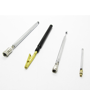 4 Phần Thanh Đồng Mạ Theo Yêu Cầu Đầu Nối Ăng Ten Trong Nhà UHF VHF FM Ăng Ten Kính Thiên Văn F - Product Image 3