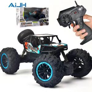 AiJH Camioneta Todoterreno a Control Remoto <span class=keywords><strong>de</strong></span> 2.4G y 4 Canales con Cable USB, Lista para Usar, Auto RC Todoterreno - Product Image 1