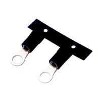 Connecteur à sertir de fil de cosse de câble isolé RVN1.25-8 borne d'estampage circulaire terminaux à anneau continu automatiques pressés à froid
