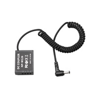 JZR Np-W126S Harici DC Bağlantı Noktası Güç Kaynağı Kablosu Sahte Pil XT2 XT30 X100F Xa7 Xh1 Çevre Dostu ABS Kamera Aksesuarları