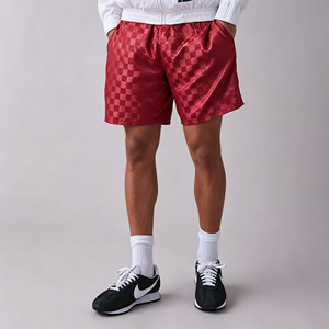 <span class=keywords><strong>Pantaloncini</strong></span> <span class=keywords><strong>da</strong></span> <span class=keywords><strong>Calcio</strong></span> <span class=keywords><strong>da</strong></span> Uomo in Raso a Scacchi, Vita Elastica, Vestibilità Ampia, Lucidi, a Quadri, per Allenamento e Corsa, <span class=keywords><strong>con</strong></span> <span class=keywords><strong>Tasche</strong></span> - Product Image 1