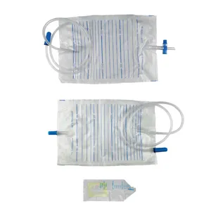 Medical Disposable Urine Bag Adult Urine Drainage Collection Bag 2000ml