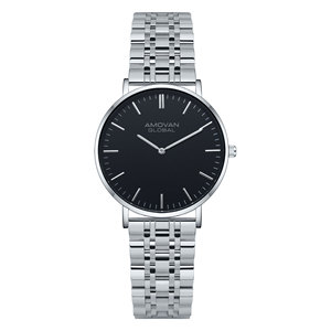 Montres à quartz simples entièrement métalliques pour hommes, bracelet en acier inoxydable - Product Image 6