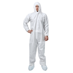 Overoles Desechables para Cuarto Limpio Junlong, Certificación ISO13485, Impermeables, Antiestáticos, <span class=keywords><strong>Película</strong></span> de PE Microporosa No Tejida para - Product Image 1