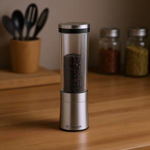 Zassenhaus <b>Pepper</b> Mill Koblenz Stainless Steel Manual <b>Grinder</b> Kitchen Spice Mill - Product Image 3