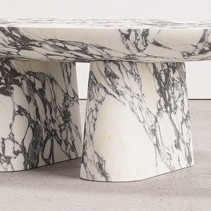 Kumusi fábrica personalizada diferentes tamaños personalizados modernos mesa de comedor muebles para el hogar del fabricante - Product Image 3