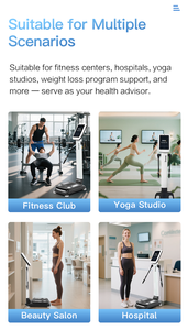 Dispositivo di Analisi Corporea con Modalità Adulti e Bambini, Bilancia Analizzatrice per Centri Fitness e Uso Estetico - Product Image 4