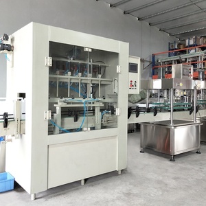 Linea di prodotti per la pulizia della macchina di rifornimento del deodorante della toilette per l'imbottigliamento dell'acqua del fluido di cloro liquido acido forte anticorrosivo automatico - Product Image 4