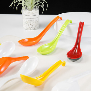 Surtido de juegos de vajilla de estilo japonés, proveedor de melamina, juego de cucharas, cubiertos, cuchara China reutilizable, cuchara de comida - Product Image 5