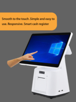 Sistema POS con Pantalla Táctil SANDU P7, Venta al Por Mayor del Fabricante, Pantalla de 15.6 Pulgadas, Wi-Fi 6, Blanco, Windows 10, 4GB de RAM DDR3, Intel Core I3, 1 Año de Garantía
