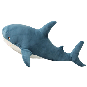 Almohada de Peluche Súper Suave con Forma de Tiburón, Juguete de Peluche Grande, Muñeco de Tiburón Largo para Niños - Product Image 1