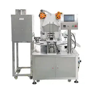 Automatic Coffee Capsule Filler and Sealing Machine Tray Rotary Yogurt Cup Filling and Sealing Machine