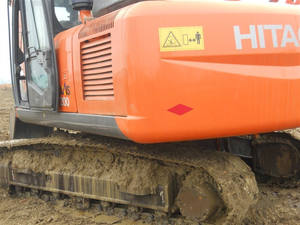 Excavateur d'occasion ZX200 ZX120-6 Hitachi Pelleteuse sur chenilles Pelleteuse d'occasion Zx120 Hitachi 120 avec pièces de rechange d'origine - Product Image 3