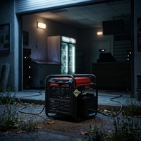 Générateur Inverter à Essence 4 Temps Monophasé 220V 50Hz 60Hz 6Kw à Cadre Ouvert en Cuivre Pur, Haute Qualité, Économie d'Énergie, Vente en Gros Usine