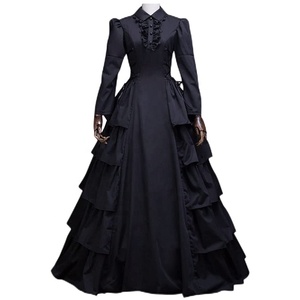 Amazoned Medieval Victorian <span class=keywords><strong>vestido</strong></span> Halloween renacimiento gótico encaje reina <span class=keywords><strong>princesa</strong></span> <span class=keywords><strong>vestido</strong></span> largo - Product Image 1