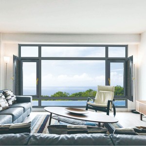 Fenêtre à battant à rupture de pont thermique série 90, cadre en aluminium, <span class=keywords><strong>double</strong></span> <span class=keywords><strong>vitrage</strong></span>, pour balcon et salon - Product Image 3