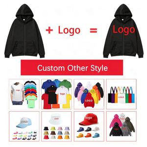 Sweat-shirt à capuche zippé unisexe personnalisé en polyester imprimé avec logo pour promotion publicitaire et vêtements de travail pour hommes - Product Image 4