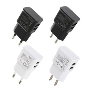 Custom Logo <b>Plug</b> Converter Portable Plastic US Socket Dual <b>USB</b> Travel <b>Plug</b> Adaptor for Mobile - Product Image 2