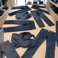 Ropa Overstock para mujer, pantalones vaqueros de longitud completa, Vaqueros Overstock para mujer, de cintura media