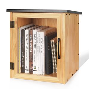 Bibliothèque extérieure, armoire en bois pour le rangement de livres, petite boîte à livres pour les quartiers, les communautés et les écoles partageant des livres - Product Image 1