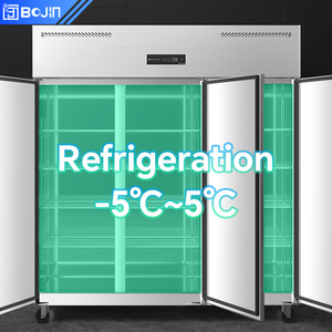 <span class=keywords><strong>Réfrigérateur</strong></span> commercial BoJin, style coffre, grande capacité, refroidissement direct, acier inoxydable 201, pour hôtel, restaurant, cuisine, aliments frais - Product Image 4