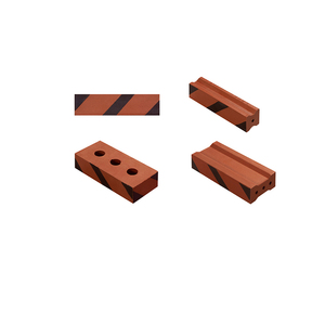 Kích Thước Tùy Chỉnh Khu Dân Cư Biệt Thự Xây Dựng Cường Độ Cao Terracotta Gạch Matte Vàng Đất Sét Gạch Rỗng - Product Image 6