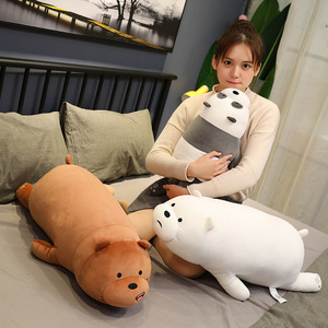 Peluche We <span class=keywords><strong>Bare</strong></span> <span class=keywords><strong>Bears</strong></span>, Tre Orsetti Morbidi, Cuscino Lungo per Ragazze, Super Morbido per Abbracciare e Dormire - Product Image 3