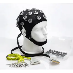 Greentek ชุดหูฟัง EEG แบบกึ่งแห้ง,ชุดหูฟังอิเล็กโทรด Gelfree Ag-AgCl สำหรับการศึกษาเกี่ยวกับระบบประสาทและ Paychology