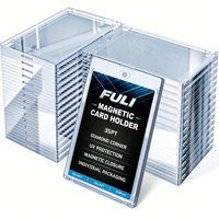 Étui de présentation pour cartes TCG sportives en plastique rigide de haute qualité 35PT, porte-cartes magnétique One Touch pour le jeu de cartes à collectionner Pokémon