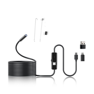 7 mm 6 LEDs Industrial Endoscope only for Android Phones for Automotive Engine Pipeline <b>Repair</b> Automotive Borescope Camera - Product Image 1