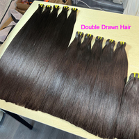 Mèches de Cheveux Humains Vierges Naturellement Alignées Vente en Gros Fournisseurs 12A 15A Grade Lisses Comme un Bâton Vietnamiennes Double Drawn
