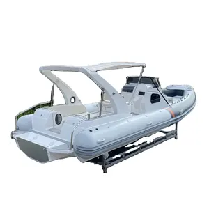 Liya barco inflável luxuoso 8.3m/27ft, barco com hípalon inflável, velocidade de 8.3m/27ft