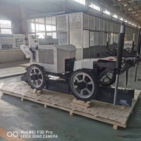 Machine de nivellement laser télescopique modulaire pour béton
