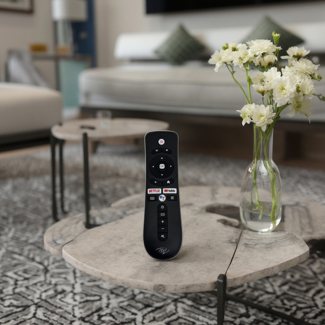 For Syinix Itel RC-201BV 4K UHD Android Smart TV Voice Remote Control for Africa Region