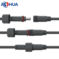 LED-Beleuchtung 18/20/22/24AWG 5A Stecker-Buchse IP65 2,1mm 2,5mm DC Wasserdichter Steckverbinder DIY Verlängerungskabel