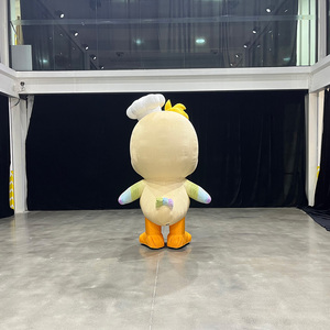 Costume gonflable personnalisé de mascotte <span class=keywords><strong>canard</strong></span>, costume gonflable de mascotte marchante de 2m, costumes gonflables publicitaires de <span class=keywords><strong>canard</strong></span> pour adultes - Product Image 5