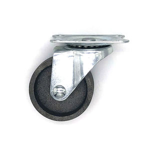 निर्माता 50 mm इस्पात पहिया कैस्टर थाली के साथ 2 इंच कच्चा लोहा ढलाईकार पहियों - Product Image 6