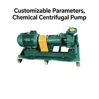Bomba Centrífuga de Acero Inoxidable con Revestimiento de Flúor de 2.2KW, Completa con Motor, Estándar ISO, Bomba Química Personalizada, Gran Venta