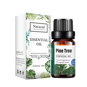 Minyak esensial terapi curah minyak 100% murni Lavender pohon teh Peppermint mawar minyak esensial organik untuk kulit C