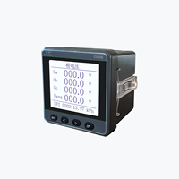 EastSong ES600E-S Kelas 0.2S Meter Energi Listrik Multifungsi Layar LCD Akurasi Tinggi Meter Daya 3-Fasa RS485 Modbus