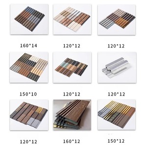 Acoustic tường đá cẩm thạch PVC Bảng điều chỉnh 3D nội thất gỗ Ốp gương eall phòng tắm không thấm nước composite tường Ốp làm bằng nhựa - Product Image 6