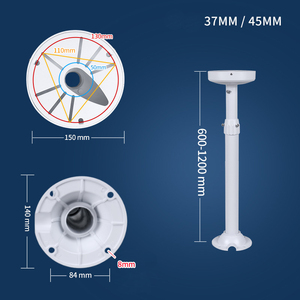Giá đỡ hộp nối 60-120cm 0.6-1.2M, gắn trần, sàn, ngoài trời, góc, cột, tường, <span class=keywords><strong>camera</strong></span> an ninh <span class=keywords><strong>CCTV</strong></span> - Product Image 4