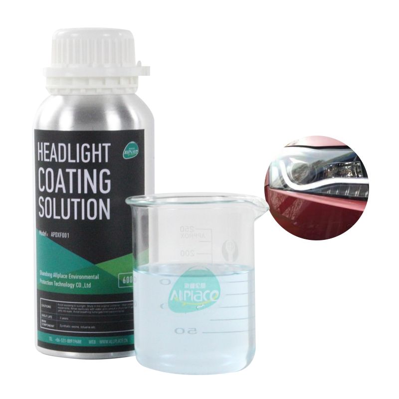 Kit Di Ripristino Delle Lenti Dei Fari Dell'auto Strumento Spray Per Il Rinnovamento 2* Coperchi