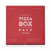 Boîtes d'avion recyclées écologiques avec impression personnalisée estampée UV/à chaud pour garder la pizza fraîche Plusieurs tailles disponibles